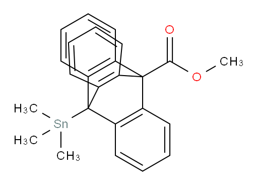 methyl 10-(trimethylstannyl)-9,10-dihydro-9,10-[1,2]benzenoanthracene-9-carboxylate
