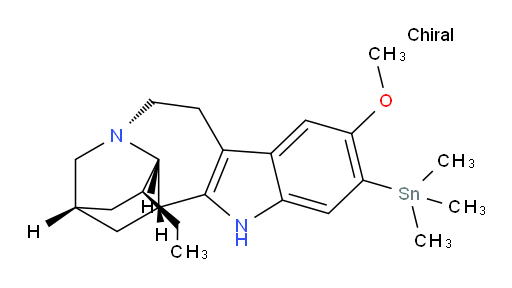 (6R,6aS,7S,9R,11S)-7-ethyl-2-methoxy-3-(trimethylstannyl)-6,6a,7,8,9,10,12,13-octahydro-5H-6,9-methanopyrido[1',2':1,2]azepino[4,5-b]indole
