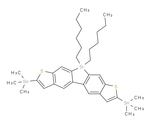 10,10-Dihexyl-2,7-bis(trimethylstannyl)-10H-silolo[3,2-f:4,5-f′]bis[1]benzothiophene