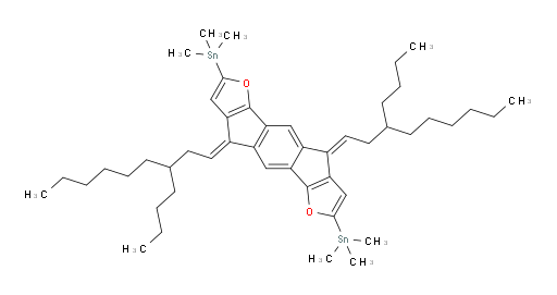 ((4Z,9Z)-4,9-bis(3-butylnonylidene)-4,9-dihydro-s-indaceno[1,2-b:5,6-b']difuran-2,7-diyl)bis(trimethylstannane)