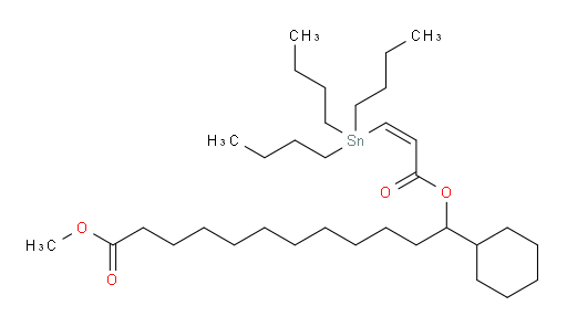 (Z)-methyl 12-cyclohexyl-12-((3-(tributylstannyl)acryloyl)oxy)dodecanoate