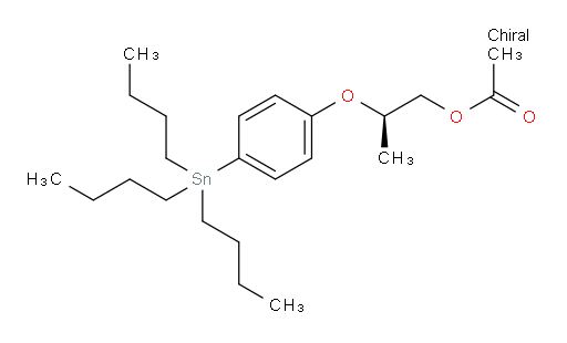 (R)-2-(4-(tributylstannyl)phenoxy)propyl acetate
