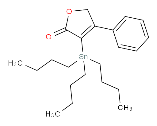 4-苯基-3-(三丁基锡基)呋喃-2(5H)-酮
