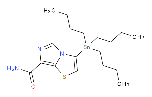 3-(三丁基锡基)咪唑并[5,1-b]噻唑-7-甲酰胺