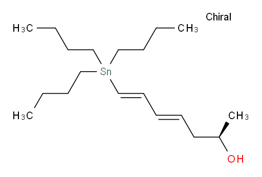 (R,4E,6E)-7-(三丁基锡基)庚-4,6-二烯-2-醇