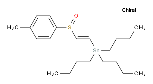 (S,E)-三丁基(2-(对甲苯基亚砜)乙烯基)锡烷
