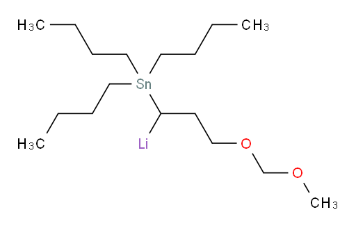 (3-(methoxymethoxy)-1-(tributylstannyl)propyl)lithium