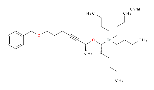 ((R)-1-(((S)-7-(苄氧基)庚-3-炔-2-氧基))己基)三丁基锡烷
