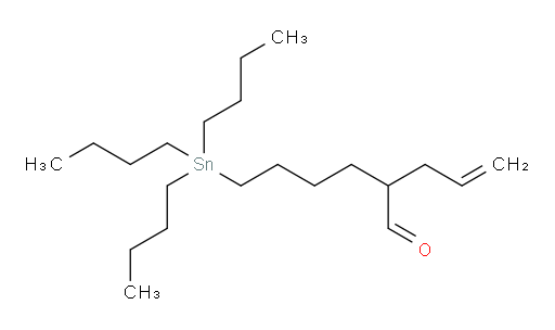 2-烯丙基-6-(三丁基锡基)己醛