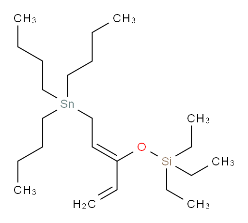 (Z)-三乙基((5-(三丁基锡基)戊-1,3-二烯-3-氧基))硅烷