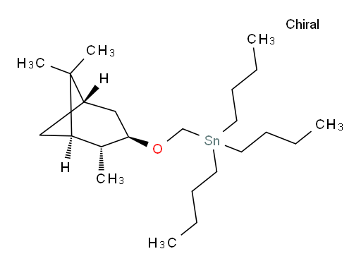 三丁基((((1R,2R,3R,5S)-2,6,6-三甲基双环[3.1.1]庚-3-氧基))甲基)锡烷