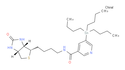 N-(4-((3aS,4S,6aR)-2-氧代六氢-1H-噻吩并[3,4-d]咪唑-4-基)丁基)-5-(三丁基锡基)烟酰胺