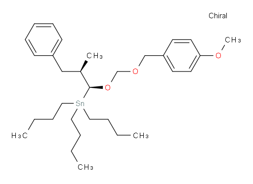 tributyl((1S,2R)-1-(((4-methoxybenzyl)oxy)methoxy)-2-methyl-3-phenylpropyl)stannane