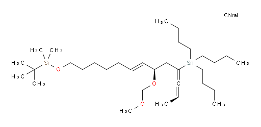 (R,E)-14,14,15,15-四甲基-5-((S)-2-(三丁基锡基)戊-2,3-二烯-1-基)-2,4,13-三氧杂-14-硅杂十六烷-6-烯
