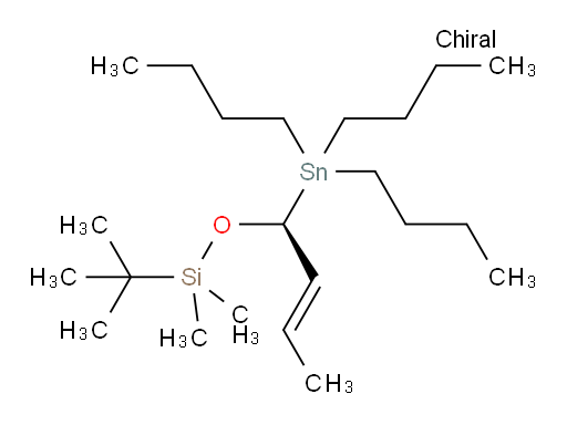 (S,E)-tert-butyldimethyl((1-(tributylstannyl)but-2-en-1-yl)oxy)silane