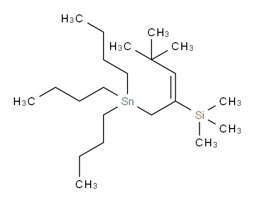 (E)-(4,4-dimethyl-1-(tributylstannyl)pent-2-en-2-yl)trimethylsilane