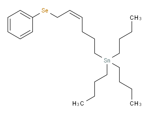 (Z)-三丁基(6-(苯基硒基)己-4-烯-1-基)锡烷