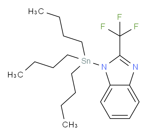 1-(三丁基锡基)-2-(三氟甲基)-1H-苯并[d]咪唑