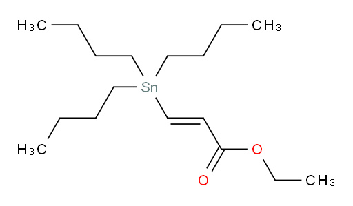 (E)-乙基 3-(三丁基锡基)丙烯酸酯
