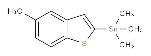 三甲基(5-甲基苯并[b]噻吩-2-基)锡烷