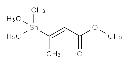 (E)-methyl 3-(trimethylstannyl)but-2-enoate