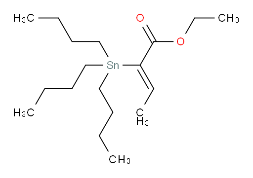 (Z)-ethyl 2-(tributylstannyl)but-2-enoate