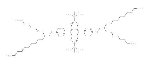(4,8-bis(4-((2-octyldodecyl)oxy)phenyl)benzo[1,2-b:4,5-b']dithiophene-2,6-diyl)bis(trimethylstannane)