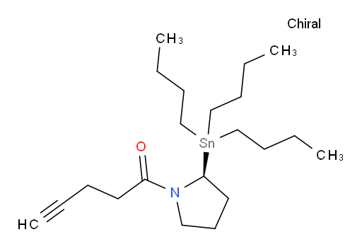 (S)-1-(2-(tributylstannyl)pyrrolidin-1-yl)pent-4-yn-1-one