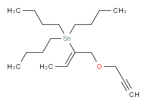 (Z)-tributyl(1-(prop-2-yn-1-yloxy)but-2-en-2-yl)stannane