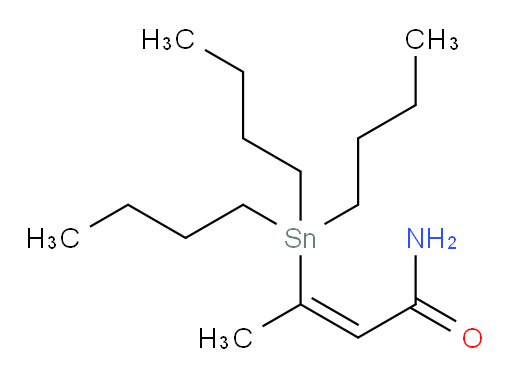 (Z)-3-(tributylstannyl)but-2-enamide