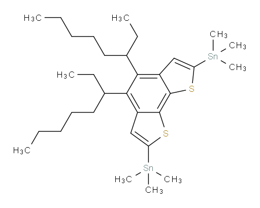 (4,5-二(辛-3-基)苯并[1,2-b:6,5-b']二噻吩-2,7-二基)双(三甲基锡烷)