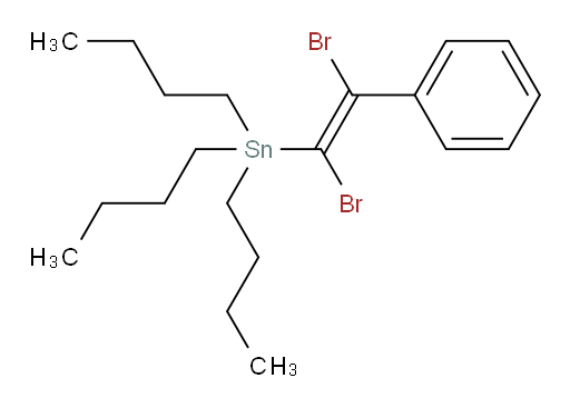 (Z)-三丁基(1,2-二溴-2-苯基乙烯基)锡烷