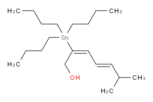 (2E,4E)-6-甲基-2-(三丁基锡基)庚-2,4-二烯-1-醇