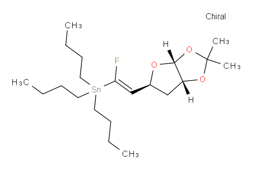 三丁基((E)-2-((3aR,5S,6aR)-2,2-二甲基四氢呋喃并[2,3-d][1,3]二氧杂环戊烯-5-基)-1-氟乙烯基)锡烷