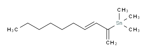 (E)-十-1,3-二烯-2-基三甲基锡烷
