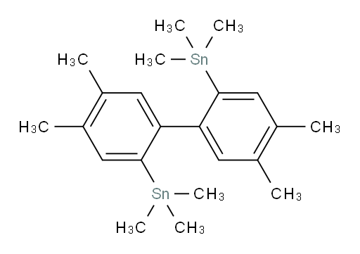 (4,4',5,5'-四甲基-[1,1'-联苯]-2,2'-二基)双(三甲基锡烷)