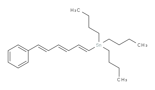 三丁基((1E,3E,5E)-6-苯基六-1,3,5-三烯-1-基)锡烷