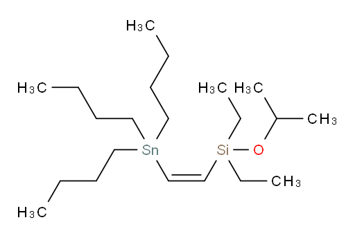 (Z)-二乙基(异丙氧基)(2-(三丁基锡基)乙烯基)硅烷