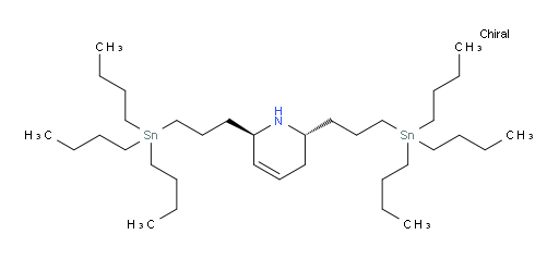 (2R,6R)-2,6-双(3-(三丁基锡基)丙基)-1,2,3,6-四氢吡啶