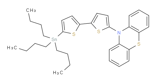 10-(5'-(三丁基锡基)-[2,2'-联噻吩]-5-基)-10H-吩噻嗪
