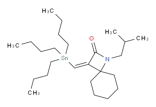 (Z)-1-异丁基-3-((三丁基锡基)亚甲基)-1-氮杂螺[3.5]壬-2-酮