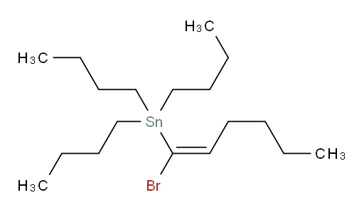 (Z)-(1-溴己-1-烯-1-基)三丁基锡烷