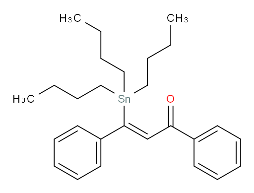 (Z)-1,3-二苯基-3-(三丁基锡基)丙-2-烯-1-酮