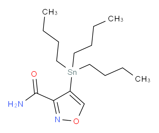 4-(三丁基锡基)异噁唑-3-甲酰胺