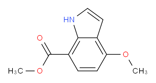 methyl 4-methoxy-1H-indole-7-carboxylate