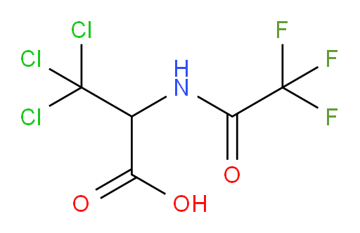 3,3,3-trichloro-2-(trifluoroacetamido)propanoic acid