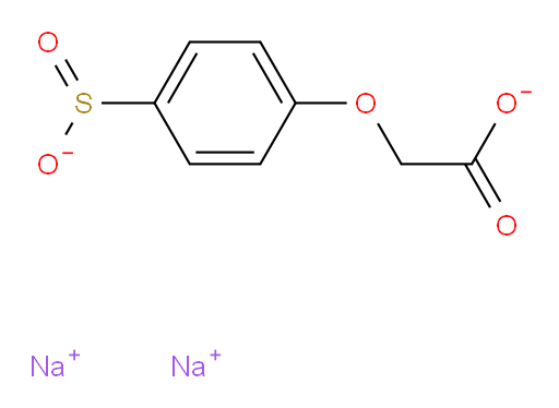 disodium 2-(4-sulfinophenoxy)acetate