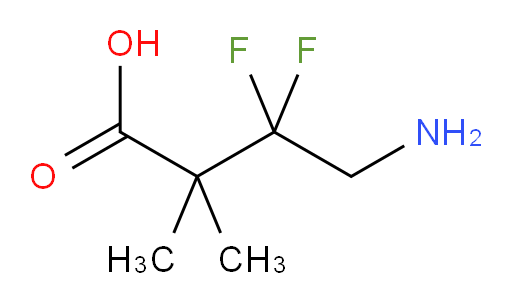 4-amino-3,3-difluoro-2,2-dimethylbutanoic acid