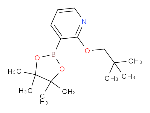 2-(2,2-dimethylpropoxy)-3-(tetramethyl-1,3,2-dioxaborolan-2-yl)pyridine