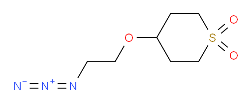 4-(2-azidoethoxy)-1lambda6-thiane-1,1-dione